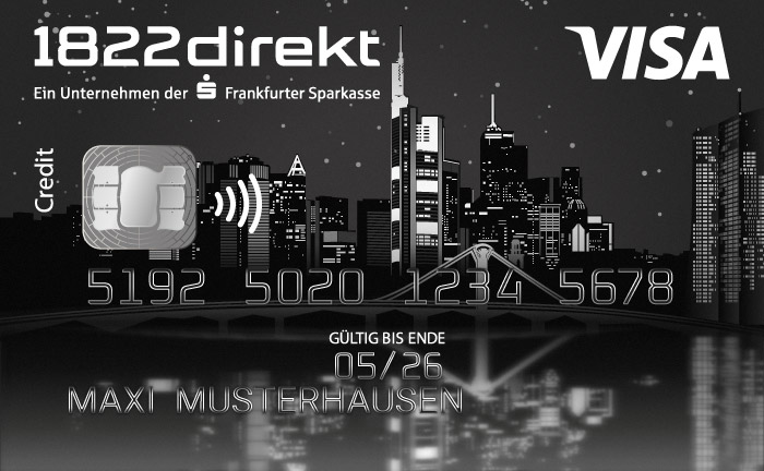 1822 Direkt Visa Gold Kreditkarte beantragen So gehts schnell einfach